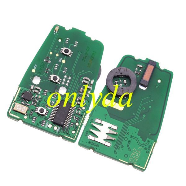 Free shipping Hyundai Santa Fe 3 button smart Keyless remote key with 315 mhz with 7952 chip
