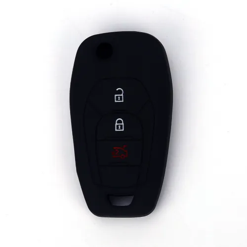 Chevrolet 2 button silicon case (Black,Blue ,Red. Please choose the color)