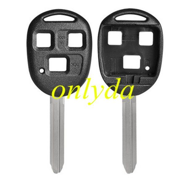 Free shipping 10pcs/lot itopkey brand high quality Lexus upgrade 3 button key shell with TOY43-SH3 blade
