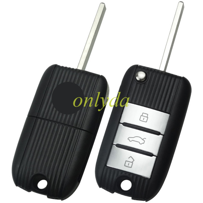 Free shipping 5pcs/lot For MG 3 button remote key blank