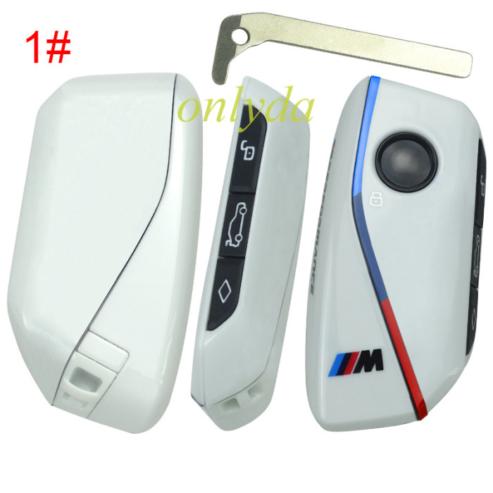 Free shipping For BMW Modified NEW style remote key shell with 3button, pls choose the model
