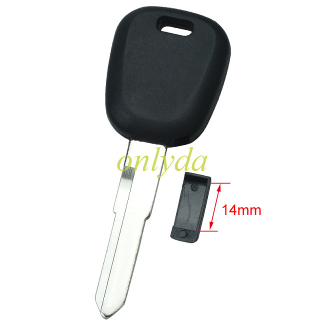 Free shipping 10pcs/lot For SUZUKI Transponder Key blank with badge