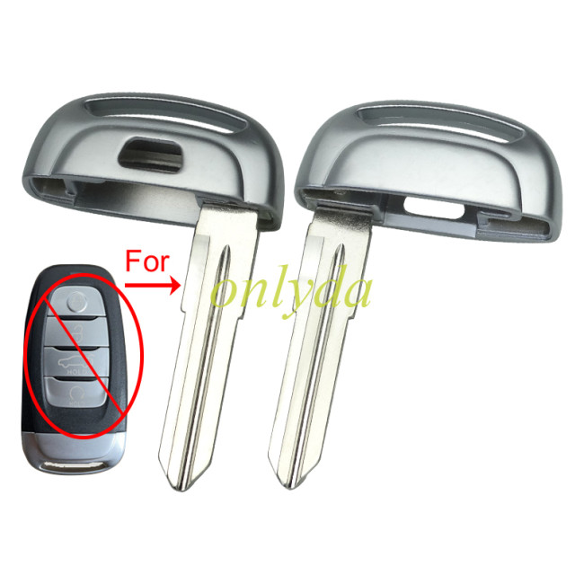 Free shipping 10pcs/lot For Hongqi emergency  key blade