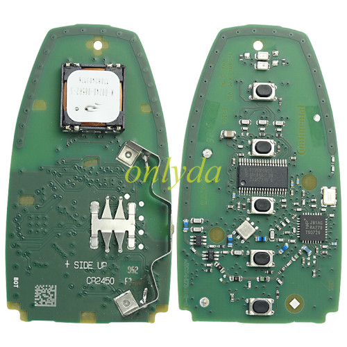 Free shipping For Ford keyless 4+1 button  remote key  with 902mhz with HITAG PRO 49chip   HC3T-15K601-BA A2C39435000 IC:7812A-A2C39435000 FCC ID:M3N-A2C93142600 OEM PCB+aftermarket shell
