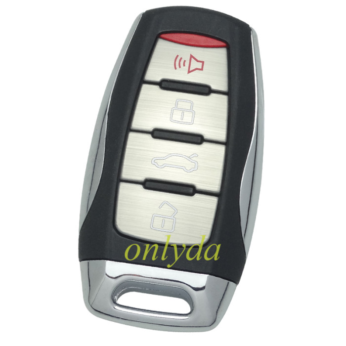 Free shipping Original GWM  Great Wall HAVAL 4 button remote key with trunk  ASK with 434MHZ, with Type 47 Plus transponder chip
