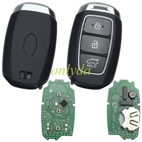 Free shipping original Hyundai Santa Fe 2018 Genuine  3 button  Keyless remote key with 434mhz with 47 chip   95440-S1100 FCC ID: TQ8-F0B-4F19   OEM PCB+aftermarket shell