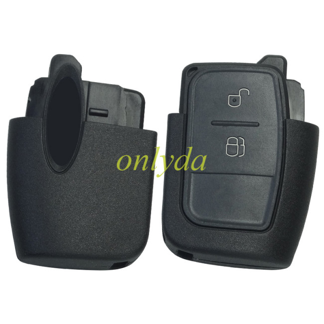 Free shipping 10pcs/lot original Ford Focus Mondeo 2 button remote control part blank
