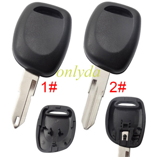 Free shipping 10pcs/lot For Renault transponder  key shell ,with  NE73/Vac102. pls choose blade