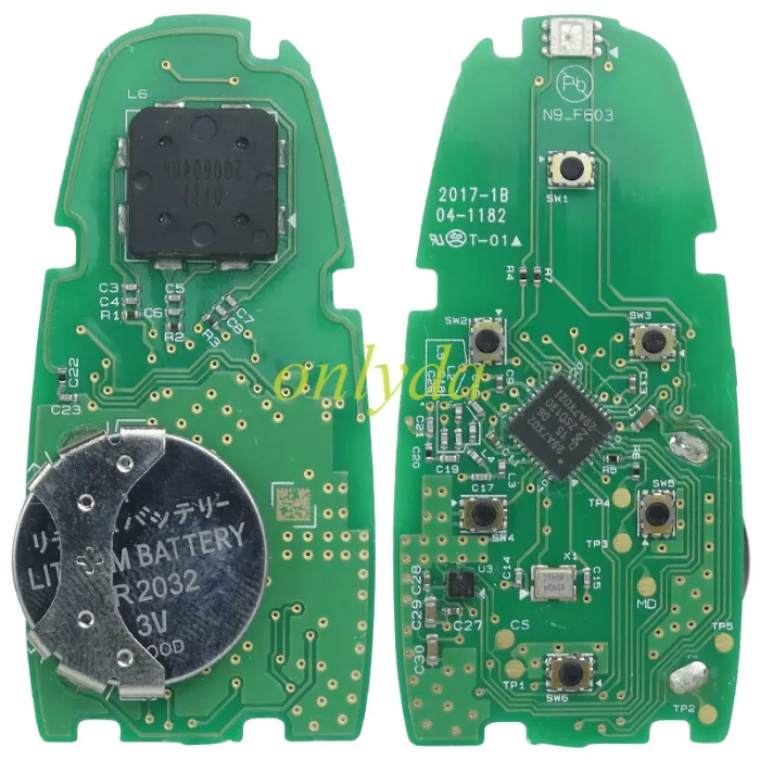 Original for Hyundai Tucson for 2022+ smart key  433mhz  P/N :95440-N9040  original PCB+ aftermarket shell FCC:TQB-F0B-4F44 ,47 chip