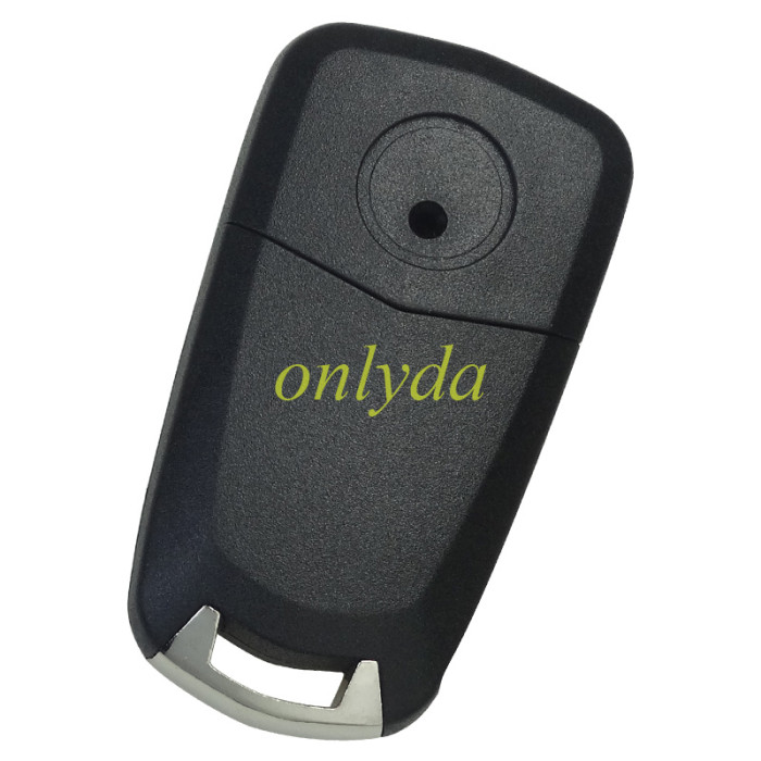 Free shipping 10pcs/lot For Opel 3 button remote key shell with round badge place, blade HU43