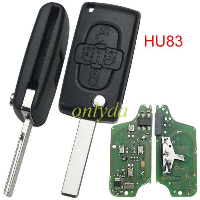 Original CE0523 CIRCUIT Peugeot 807/1007 4BUTTON FSK 433MHZ 7941chip with Aftermarket shell  Electronic pcb Peugeot 807 1007 Clé 4 boutons Original  PCB+Aftermarket shell Condition: Refurbished