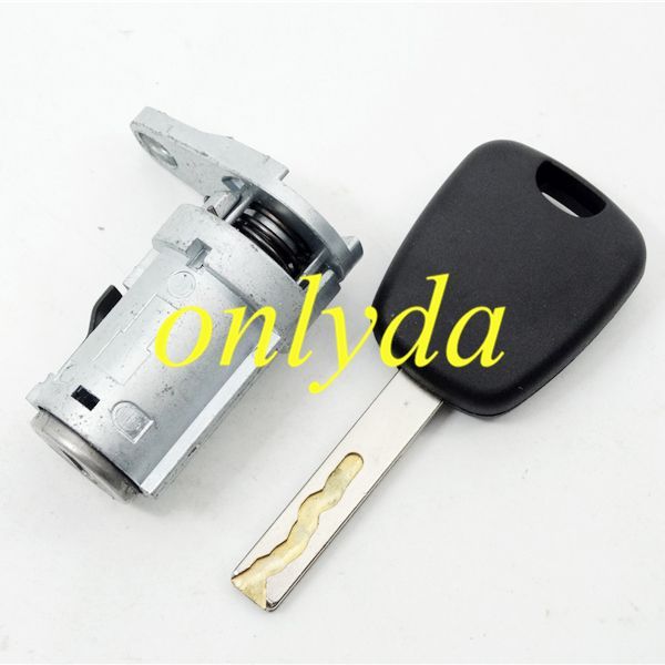 Free shipping For Peugeot 407 Left door lock with HU83 blade