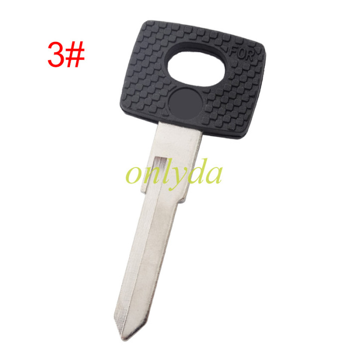 Free shipping 10pcs/lot For Benz transponder key shell (can't put chip inside) with badge, MOQ100PCS, pls choose the blade