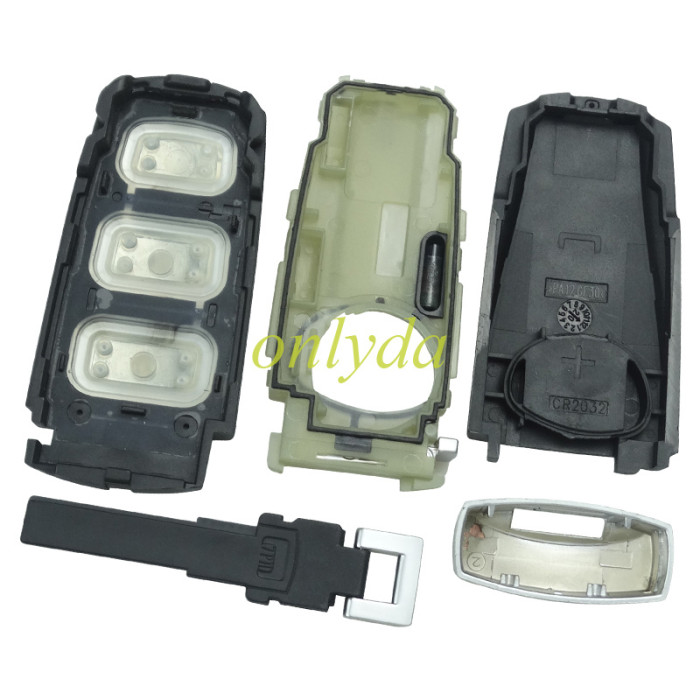 Free shipping KYDZ brand for VW Magotan 3  button remote key with ID48 chip-434mhz before 2010