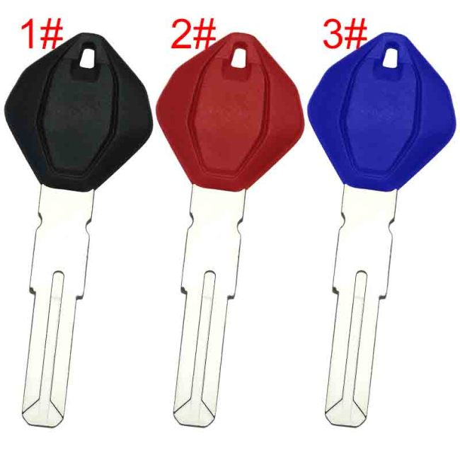 For Ducati motor  key blank without badge , pls choose color