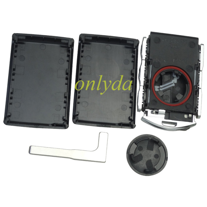 Free shipping For VOLVO remote replacement key shell with badge , pls choose colors.