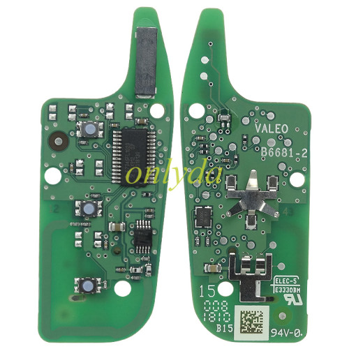 Free shipping Original Ford 3button remote with 434mhz with 49 chip OE: DS7T15K601BF for 2015+ Everest  Escort