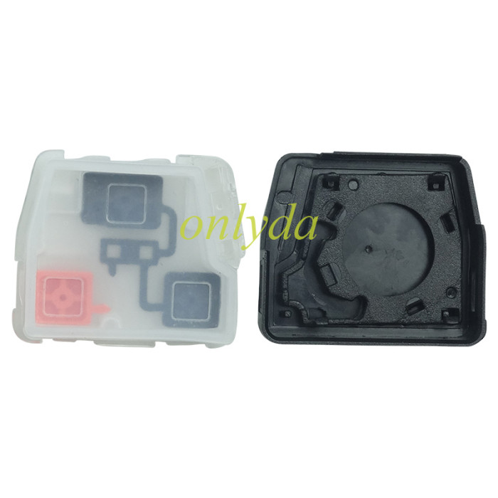 Free shipping 10pcs/lot For Lexus Land Cruiser prado 2/3 button remote shell， pls choose model