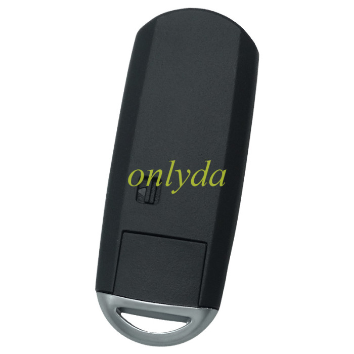 Free shipping 5pcs/lot For Mazda  remote key blank with blade ( 3parts)，with  badge place, pls choose the button