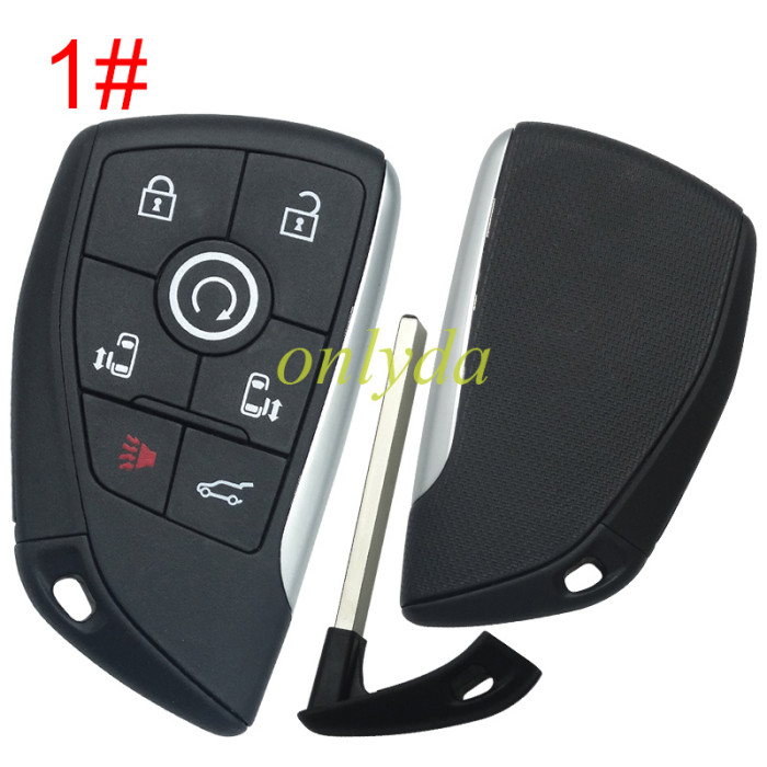 Free shipping For Chevrolet Buick GM remote key  shell without badge place(please choose button)