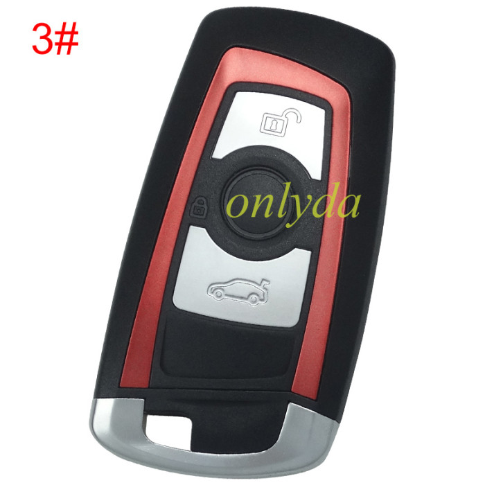 Free shipping For BMW FEM keyless remote key  7945P/7953 Hitag pro chip 315mhz/ 434mhz/868mhz
