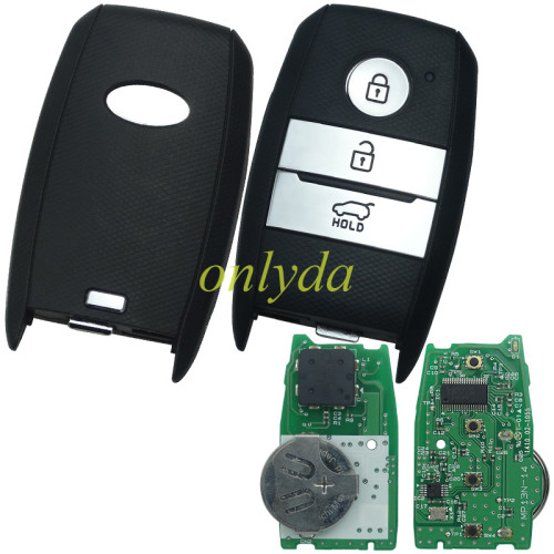 Free shipping Original for  Kia 3+1 button remote key with 433.mhz with 46 chip（HITAG3) F2951X0700 PN:C5000