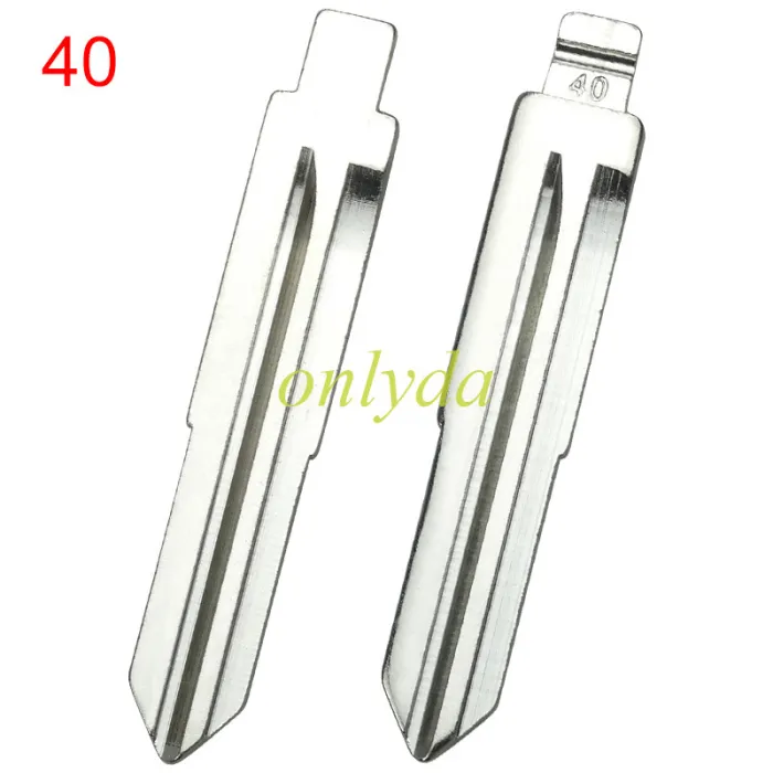 For  chevrolet key blade left blade
