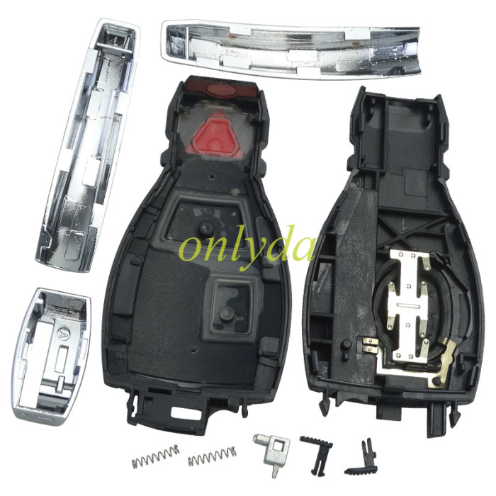 Free shipping For Benz modified  key blank， pls choose the button