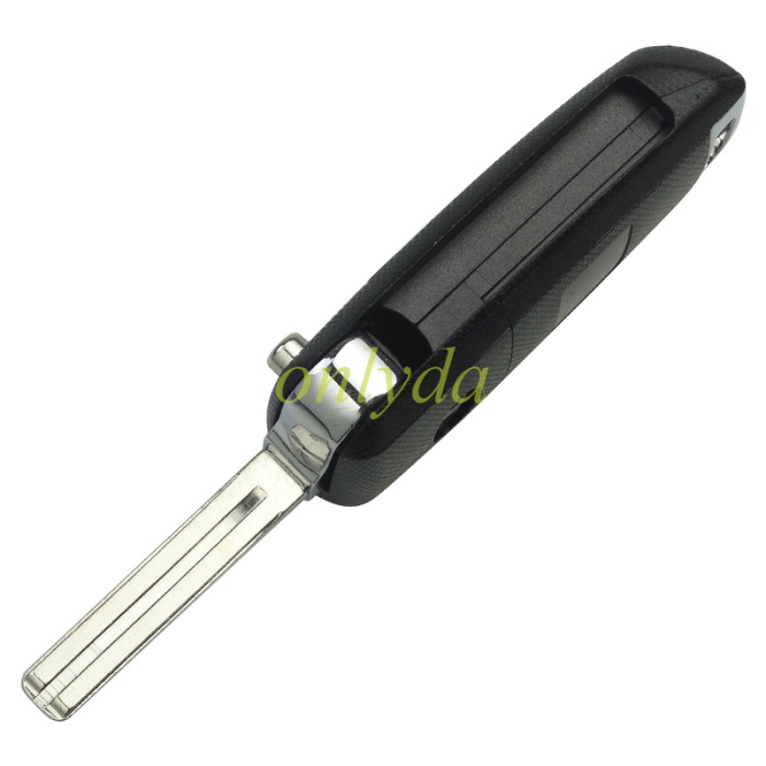 Free shipping KIA 6 button flip remote key blank with logo
