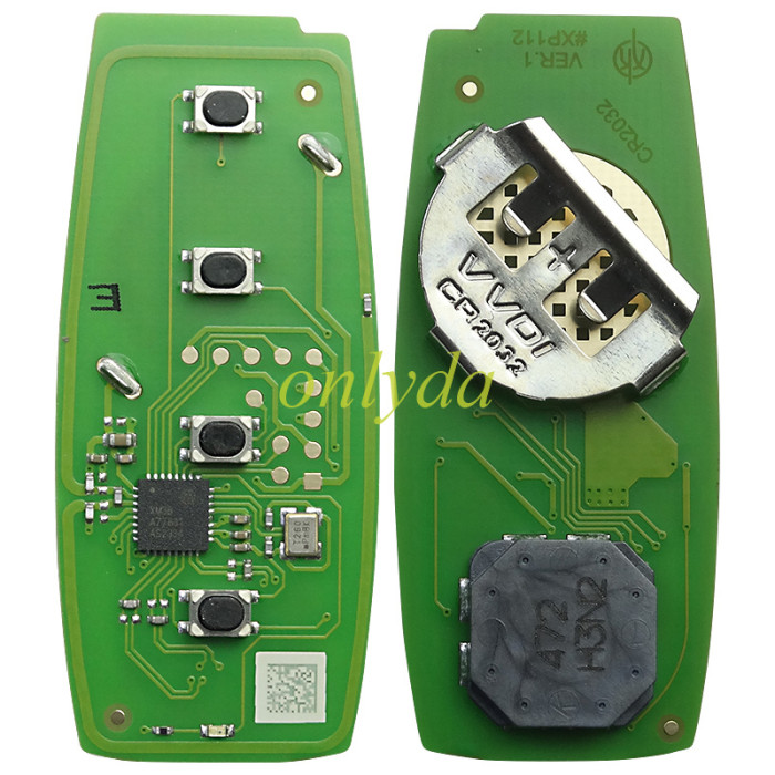 Free shipping Xhorse  Universal Smart key XM38 for  Subaru model 4 Buttons   PN: XSSBR0EN