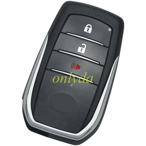 Free shipping For Toyota Hilux original 2+1 button remote key with  Toyota H chip 312-314mhz 61K643-0010 B3U2K2L