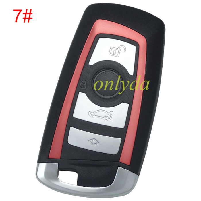 Free shipping For BMW FEM keyless remote key  7945P/7953 Hitag pro chip 315mhz/ 434mhz/868mhz