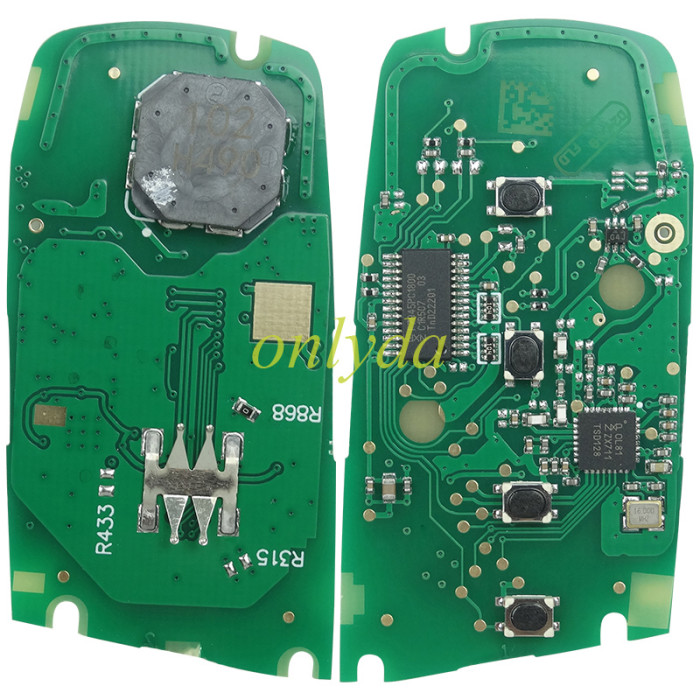 Free shipping For BMW FEM keyless remote key  7945P/7953 Hitag pro chip 315mhz/ 434mhz/868mhz