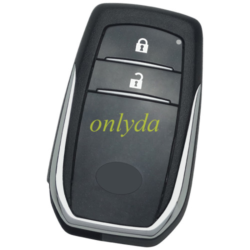 Free shipping For Toyota (FN)INNOVA original 2 button remote key with   433mhz