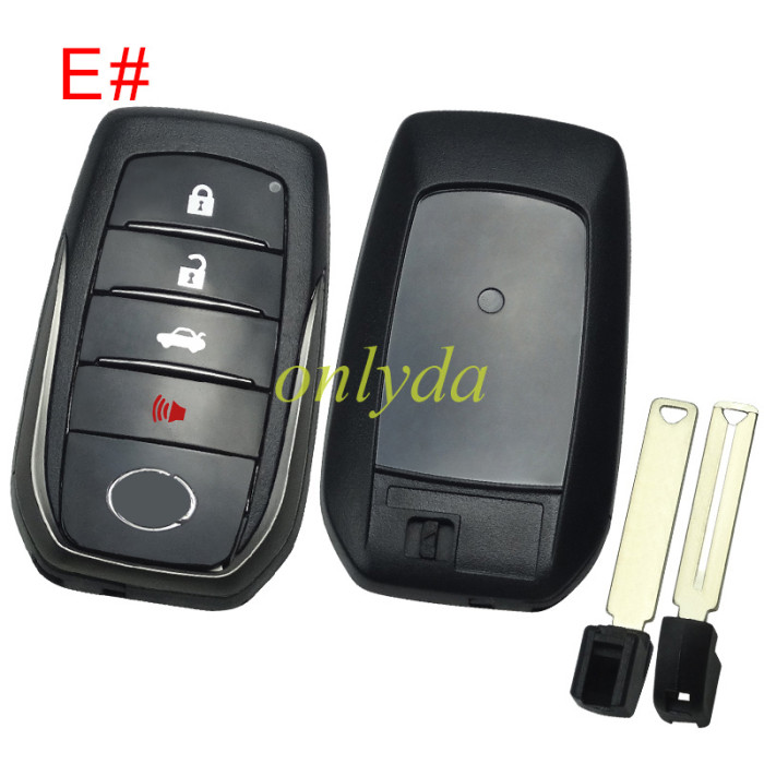 Free shipping 5pcs/lot For Lexus remote key shell  with badge , the back part can choose badge,  pls choose button