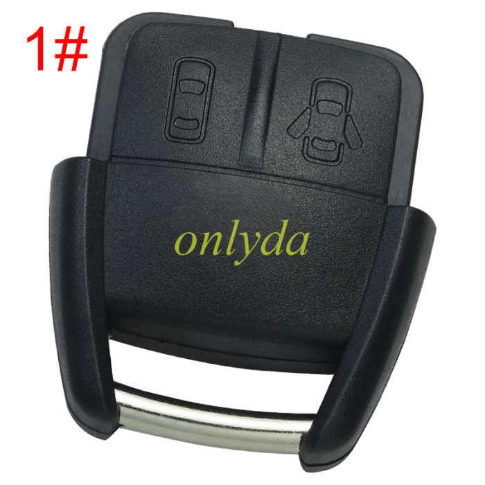 Free shipping 10pcs/lot For Chevrolet remote shell without battery holder， pls choose the button