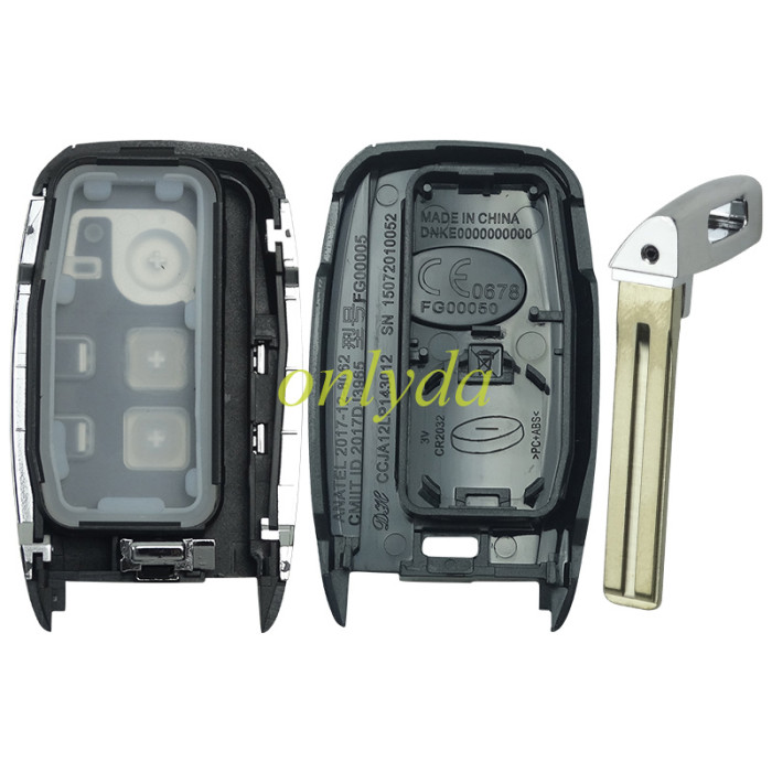 Free shipping Xhorse smart remote key for Hyundai/Kia model 3Button  PN: XZKA83EN