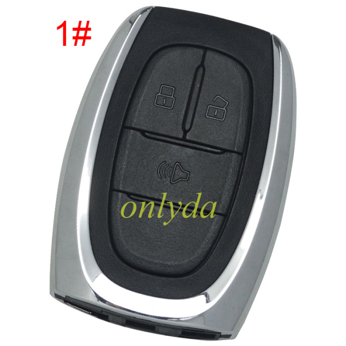 Free shipping Original   remote Smart key for  Maxus T60 3button with 47 chip  with 433MHZ, pls choose button