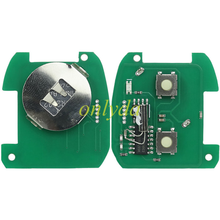 Free shipping For Ssangyong  remote key with 4D60 chip with 315mhz/ 433.92mhz/447mhz , pls choose frequency