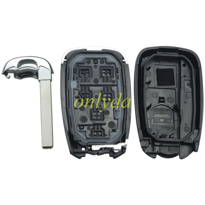 For Chevrolet  remote key blank with cross badge place, pls choose the button