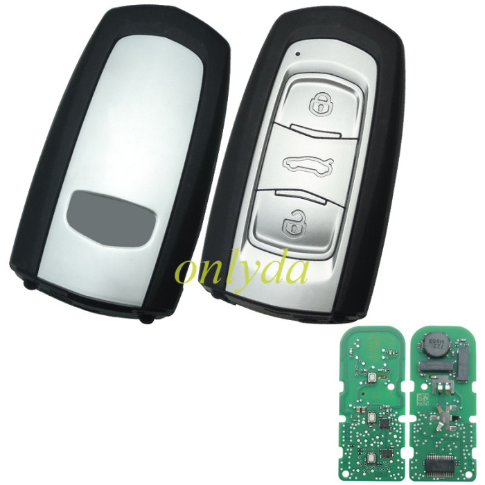 Free shipping For Geely  original Remote key 4A chip 433.92MHz  ASK
