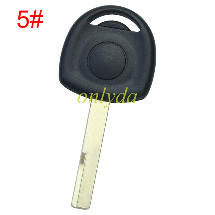 Free shipping 10pcs/lot Opel  transponder key shell with badge, pls choose the blade