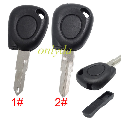 Free shipping 10pcs/lot For Renault transponder key shell ,with  NE73/Vac102. pls choose blade .