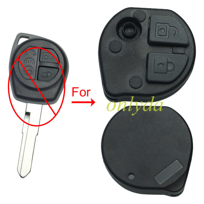 Free shipping 10pcs/lot For Suzuki  remote  key Inner part shell 2Button