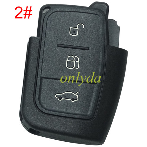 free shipping 10pcs/lot for Ford Focus flip remote key blank