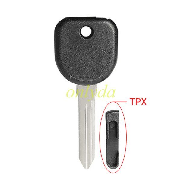 Free shipping 10pcs/lot GM transponder key shell with left blade