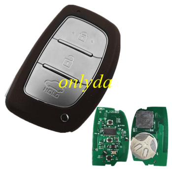 Free shipping For  Hyundai Ioniq 2017-2019  95440-G2100  keyless Smart 3 button remote key with 47chip （HITAG3） with 433mhz FSK FCC ID：TQ8-FOB-4F11 95440G2100