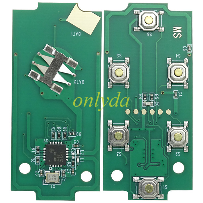 Free shipping For Chevrolet black 3+1 button remote key with 433 mhz FCCID:M3N323337100 pls choose the button