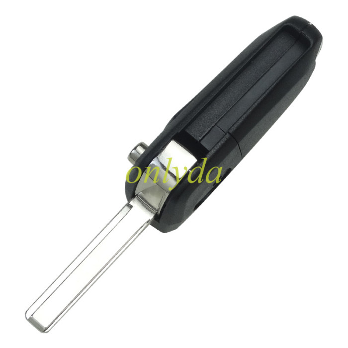 Free shipping 10pcs/lot For Opel 3 button remote key shell with round badge place, blade HU43