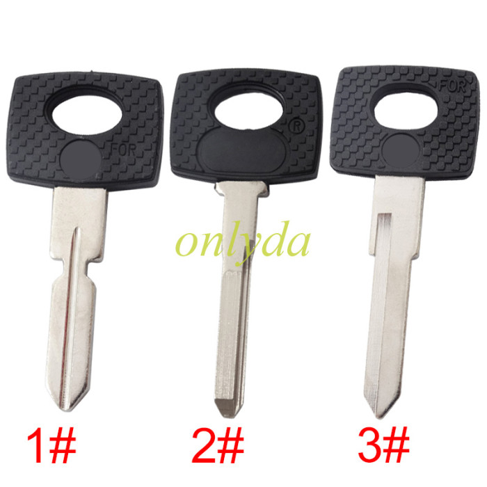Free shipping 10pcs/lot For Benz transponder key shell (can't put chip inside) with badge, MOQ100PCS, pls choose the blade